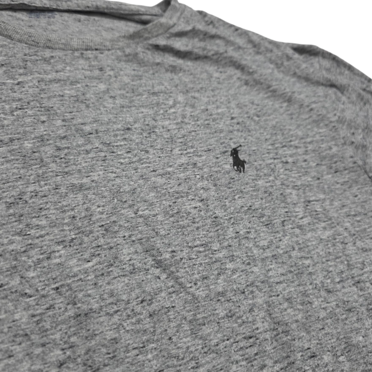 Playera Manga Larga Ralph Lauren Xgrande Xl Gris