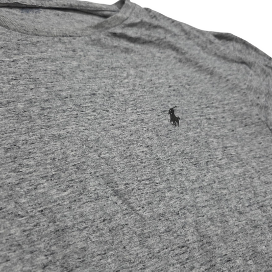 Playera Manga Larga Ralph Lauren Xgrande Xl Gris