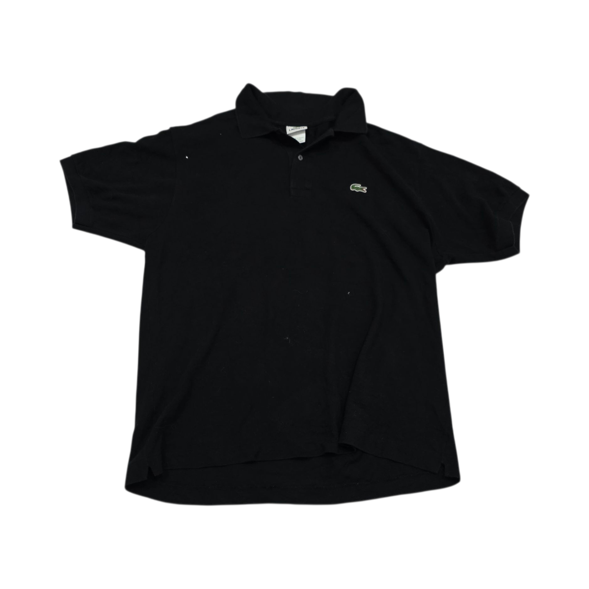 Playera Polo Lacoste Xgrande Fr 6 Negro