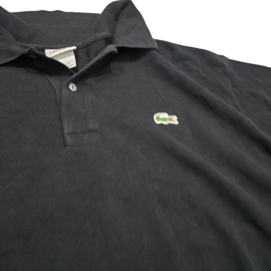 Playera Polo Lacoste Xgrande Fr 6 Negro