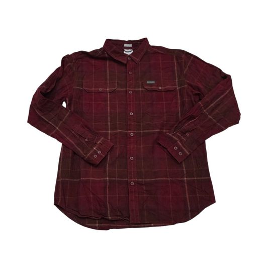 Camisa Columbia Grande L Regulart Fit Pana Vino