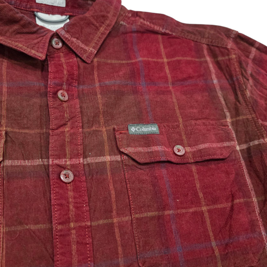 Camisa Columbia Grande L Regulart Fit Pana Vino