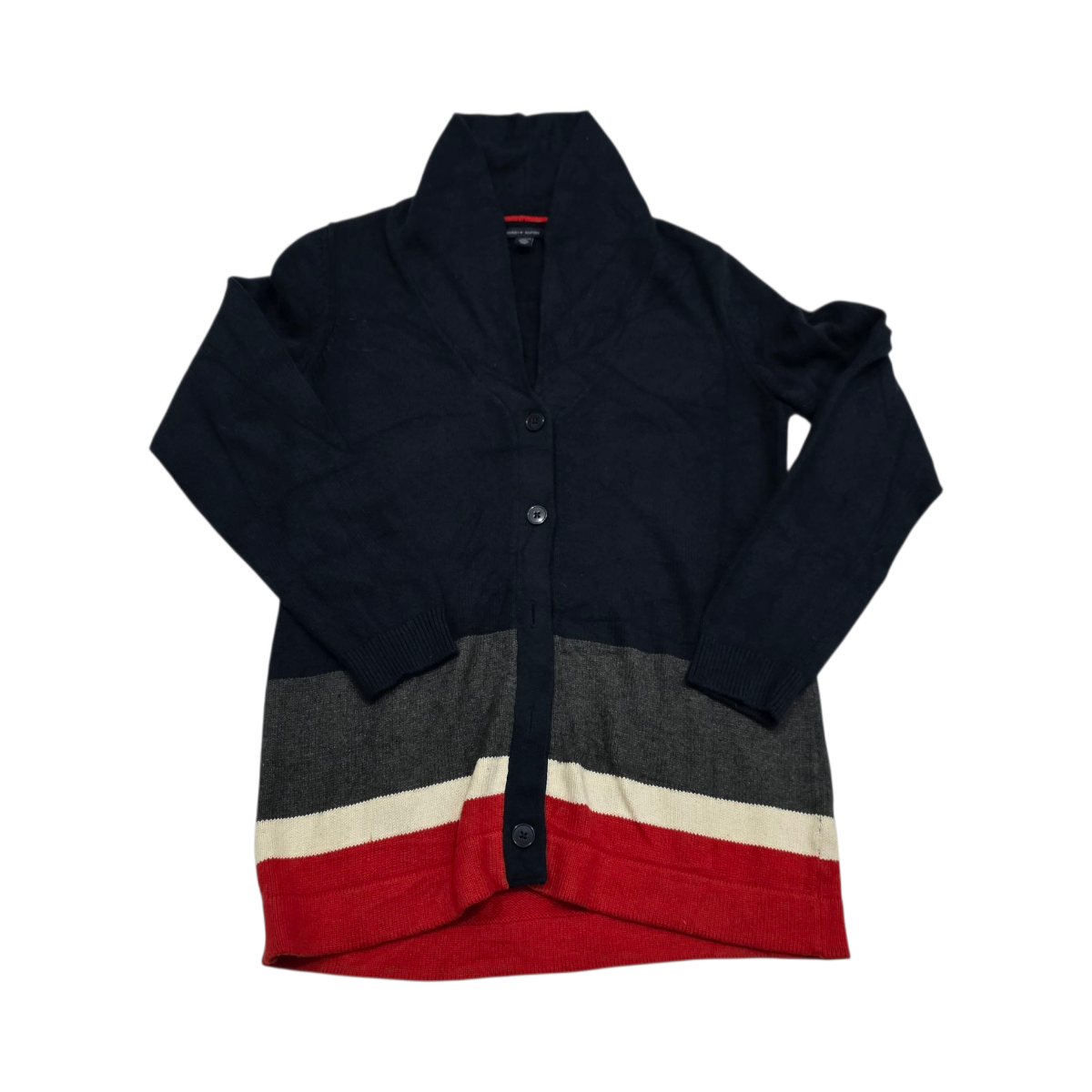 Cardigan Tommy Hilfiger Grande L Azul Botones