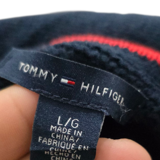 Cardigan Tommy Hilfiger Grande L Azul Botones