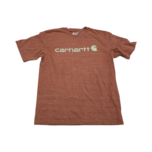 Playera Carhartt Mediana M Loose Fit Naranja Letras