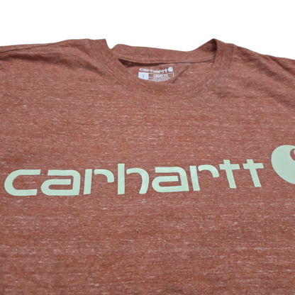 Playera Carhartt Mediana M Loose Fit Naranja Letras