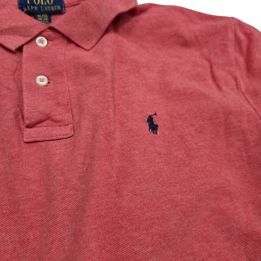 Playera Polo Ralph Lauren Adolescente Xl Coral
