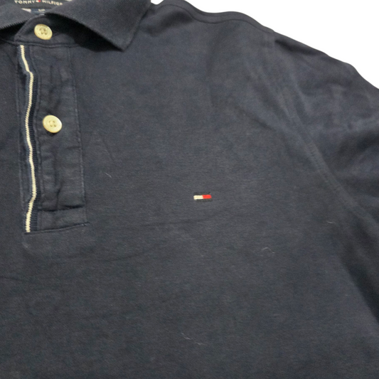 Playera Polo Tommy Hilfiger Chico S Azul