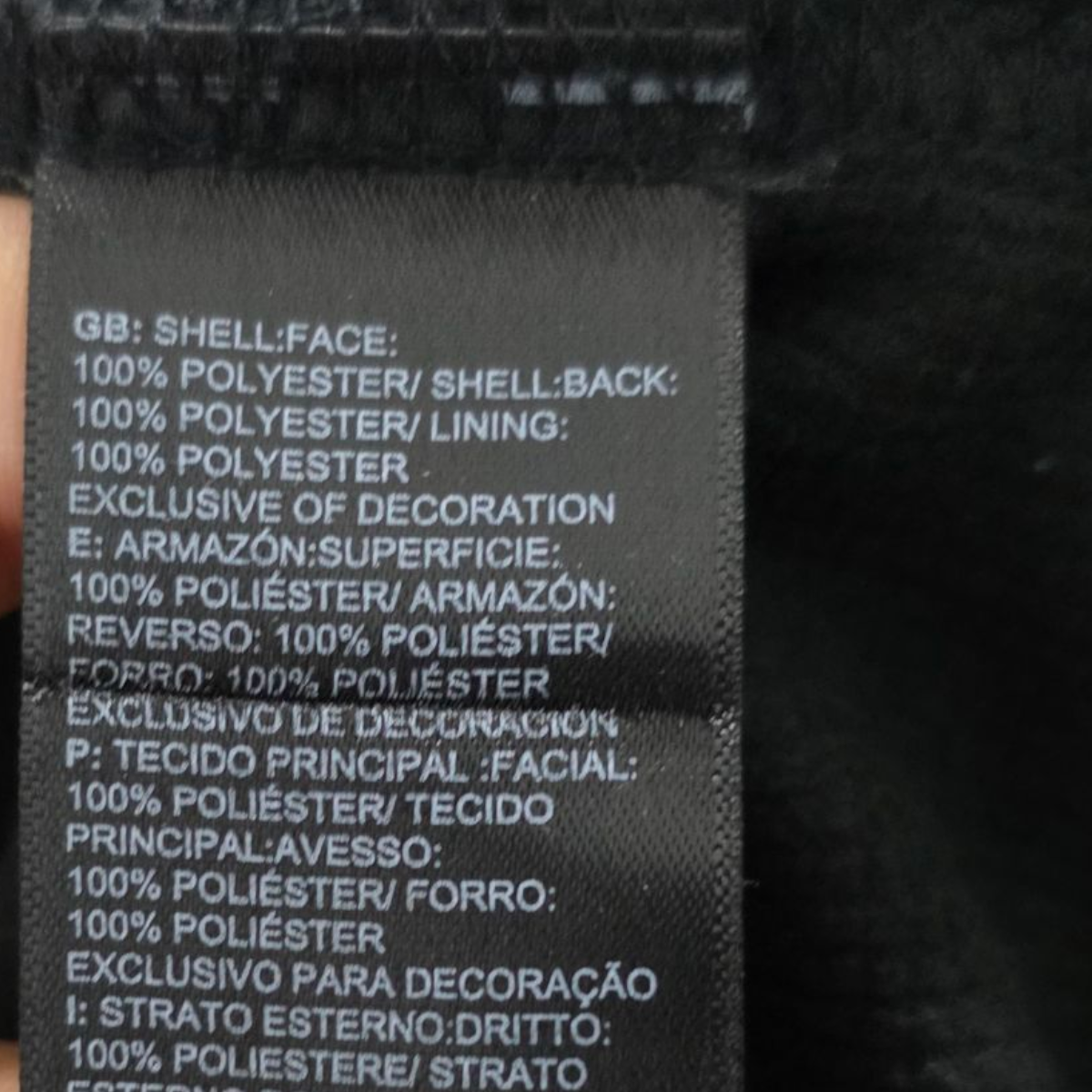 Chaleco The North Face Grande L Negro