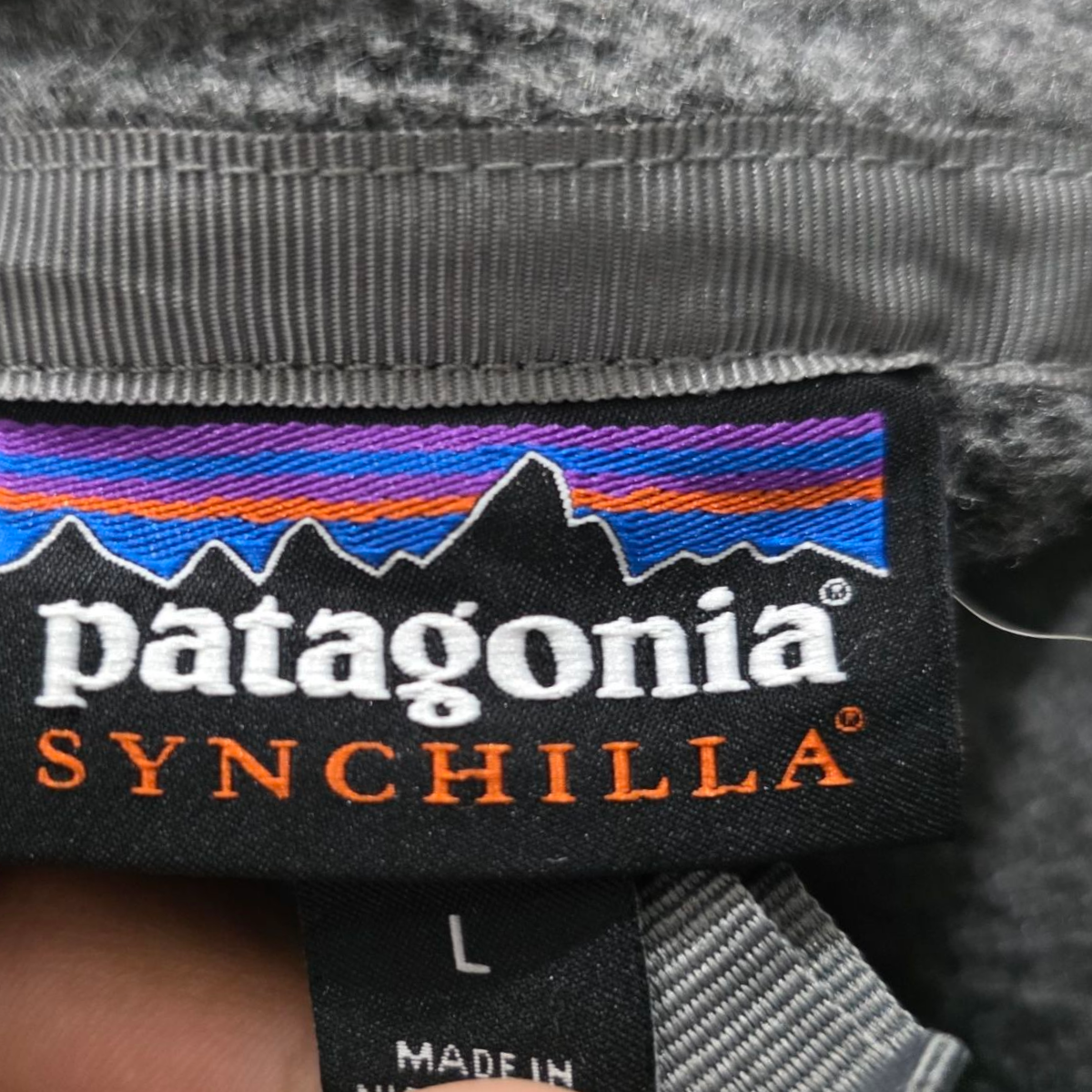 Chaleco Patagonia Grande L Gris
