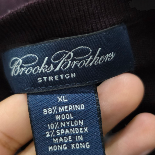 Sueter Brooks Brothers Xgrande Xl Vino Lana