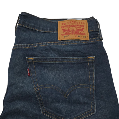 Pantalon Levis 541 34x30 Recto Azul