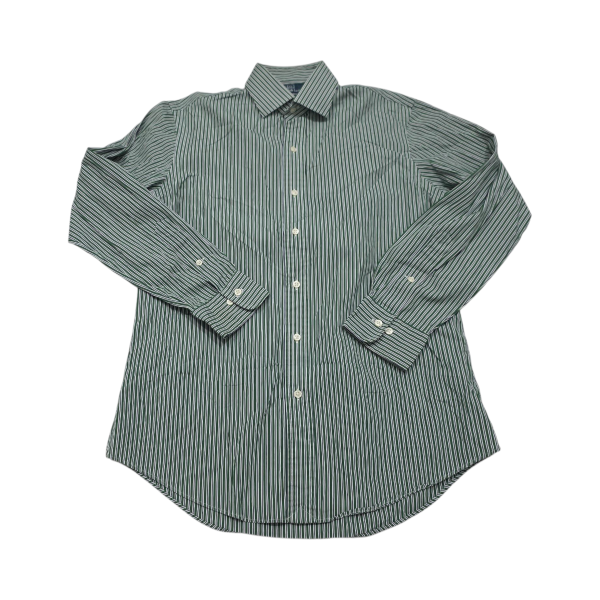 Camisa Ralph Lauren Mediana 15 1/2 Regent Custom Fit Verde