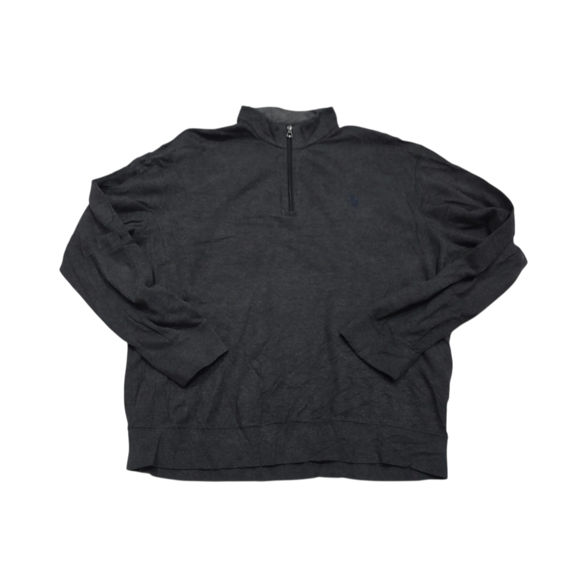 Sueter Ralph Lauren Grande 180/100a Gris Pony Azul