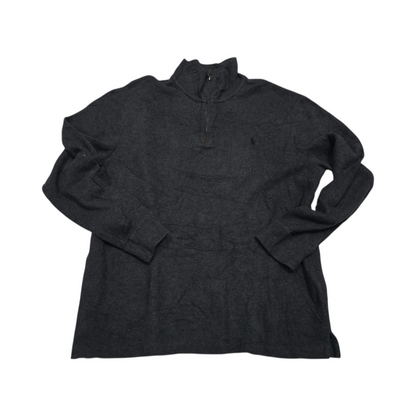 Sueter Ralph Lauren Xgrande Xl Gris Pony Verde