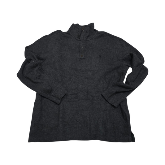 Sueter Ralph Lauren Xgrande Xl Gris Pony Verde