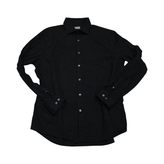 Camisa Michael Kors Xgrande 17 34-35 Slimfit Negro