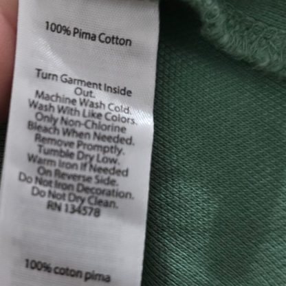 Sueter Vineyard Vines Chico S Verde medio cierre