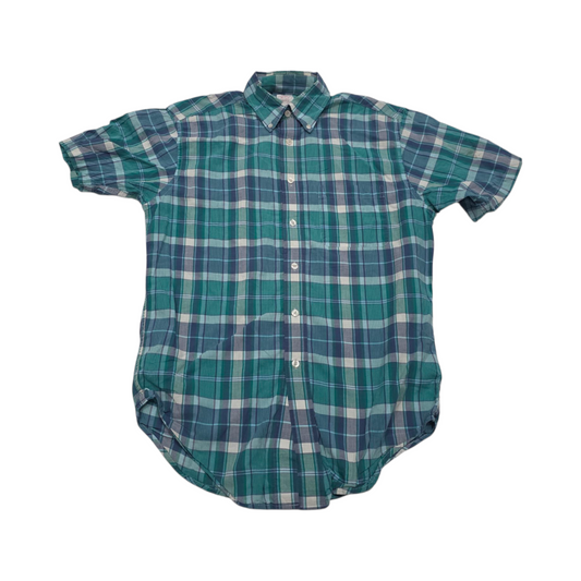 Camisa Manga Corta  Brooks Brothers Chico S Azul