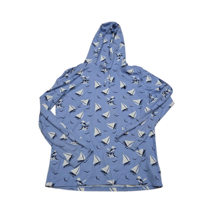 Playera Con Gorro Ralph Lauren Mediana M Azul