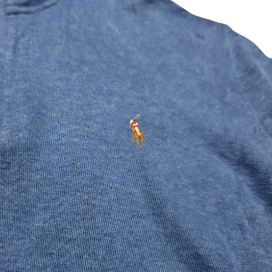 Sueter Estate Rib Ralph Lauren Grande L Azul Pony Colores