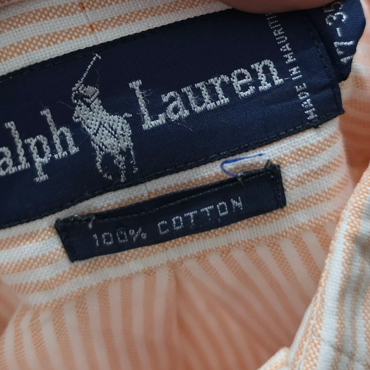 Camisa Ralph Lauren Xgrande Xl 17 Naranja Pony Colores