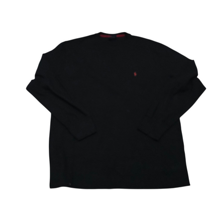 Playera Ralph Lauren Xgrande Xl Negra Pony Rojo