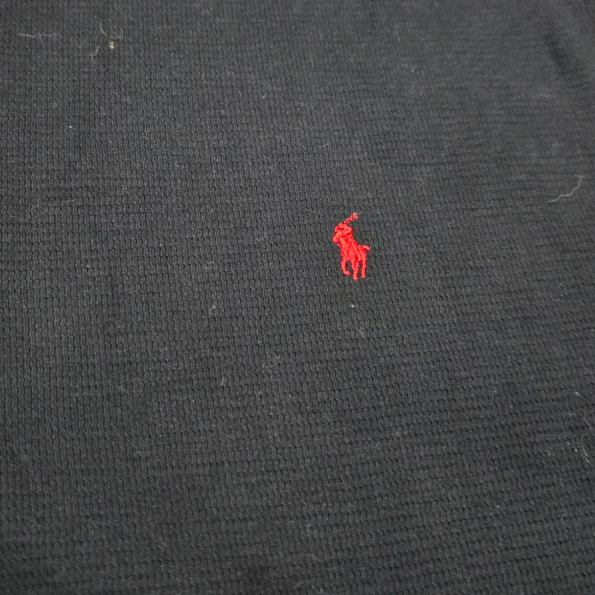Playera Ralph Lauren Xgrande Xl Negra Pony Rojo