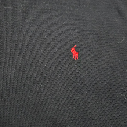 Playera Ralph Lauren Xgrande Xl Negra Pony Rojo