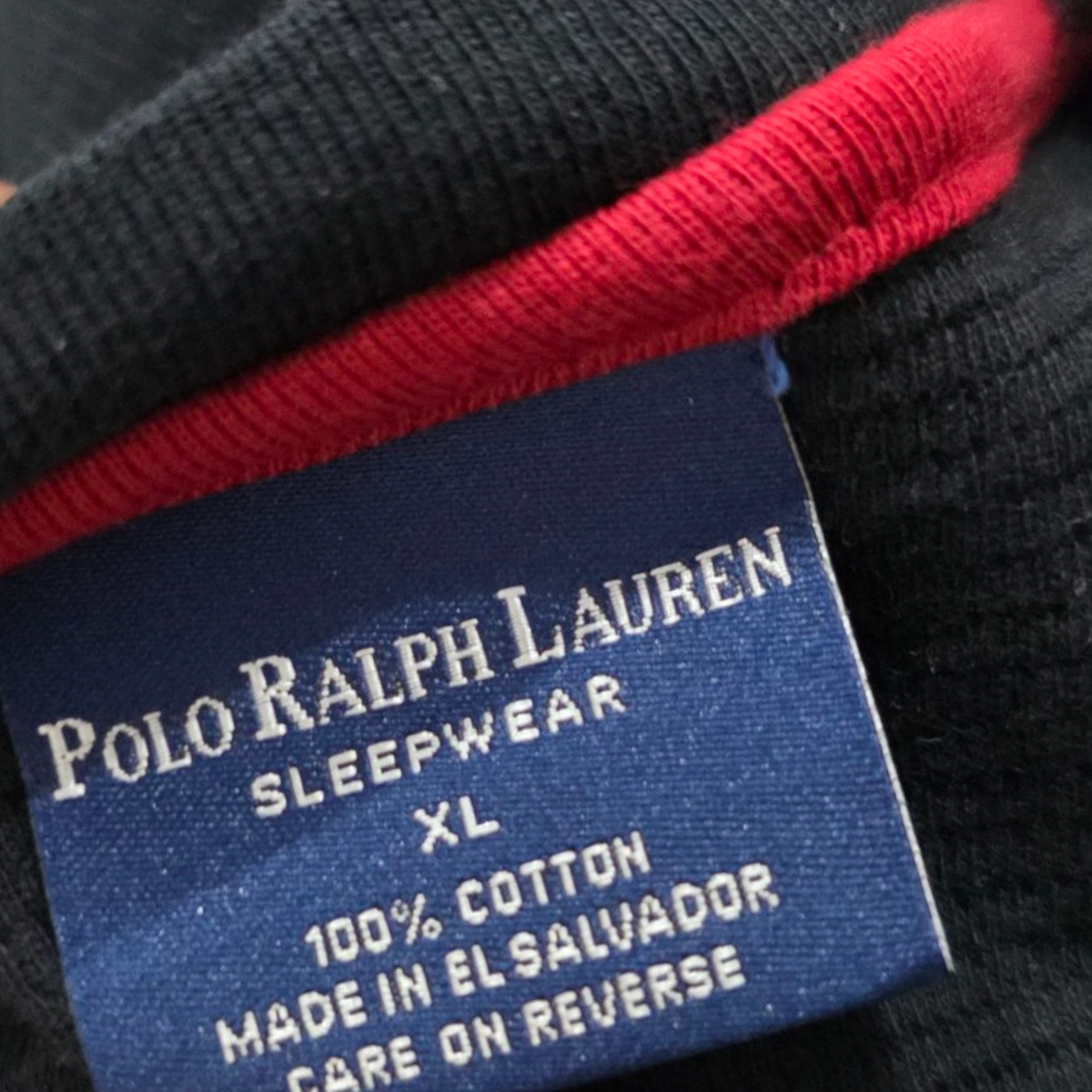 Playera Ralph Lauren Xgrande Xl Negra Pony Rojo