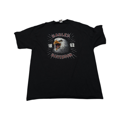 Playera Harley Davidson 2xl Negra Aguila