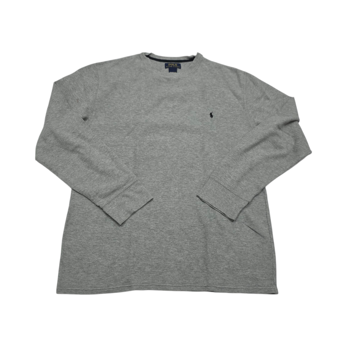 Playera Ralph Lauren 2xl Gris Pony Negro