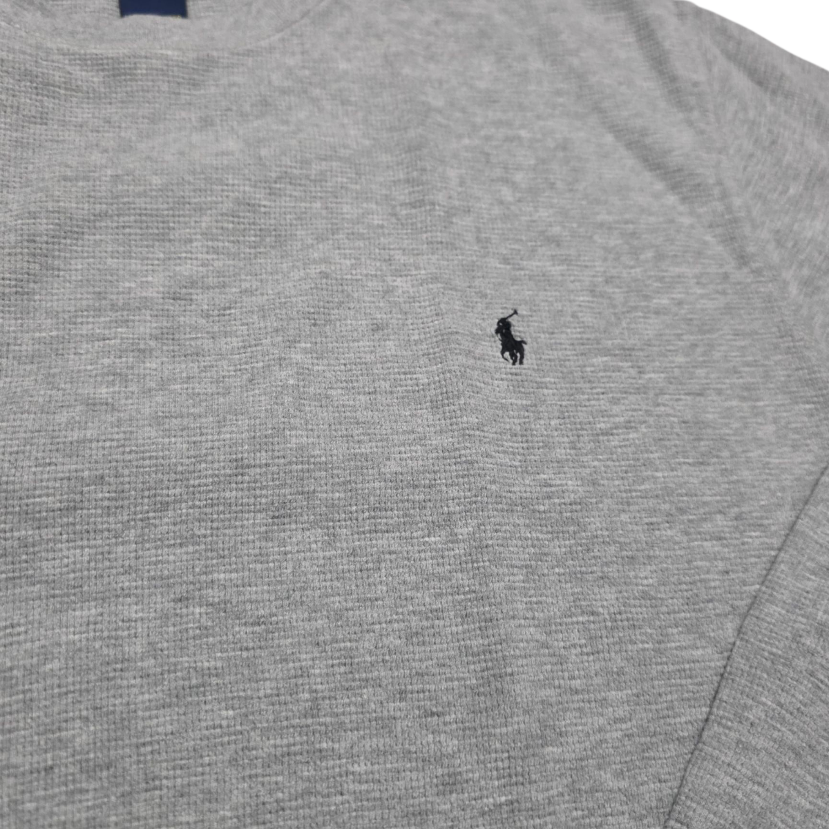Playera Ralph Lauren 2xl Gris Pony Negro