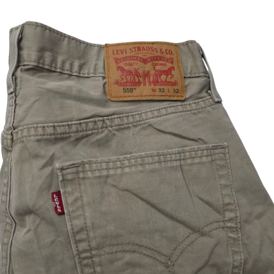 Pantalon Levis 559 32x32 Recto Cafe Claro