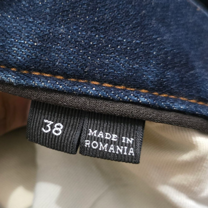 Pantalon Ermenegildo Zegna Recto 38 Azul
