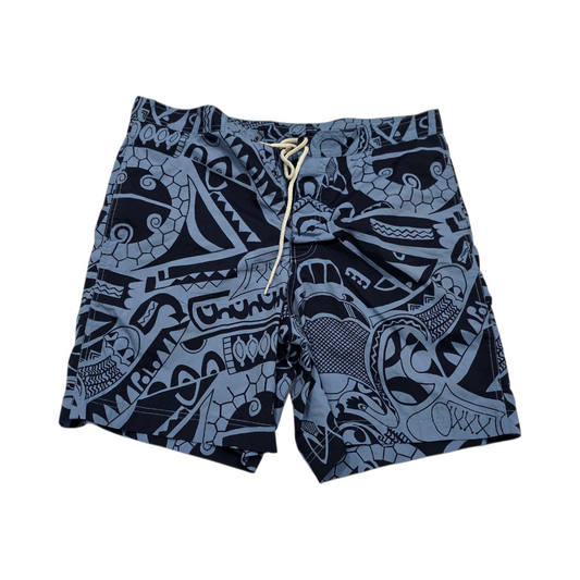 Bermuda Ralph Lauren Sport Mediana M Azul Figuras