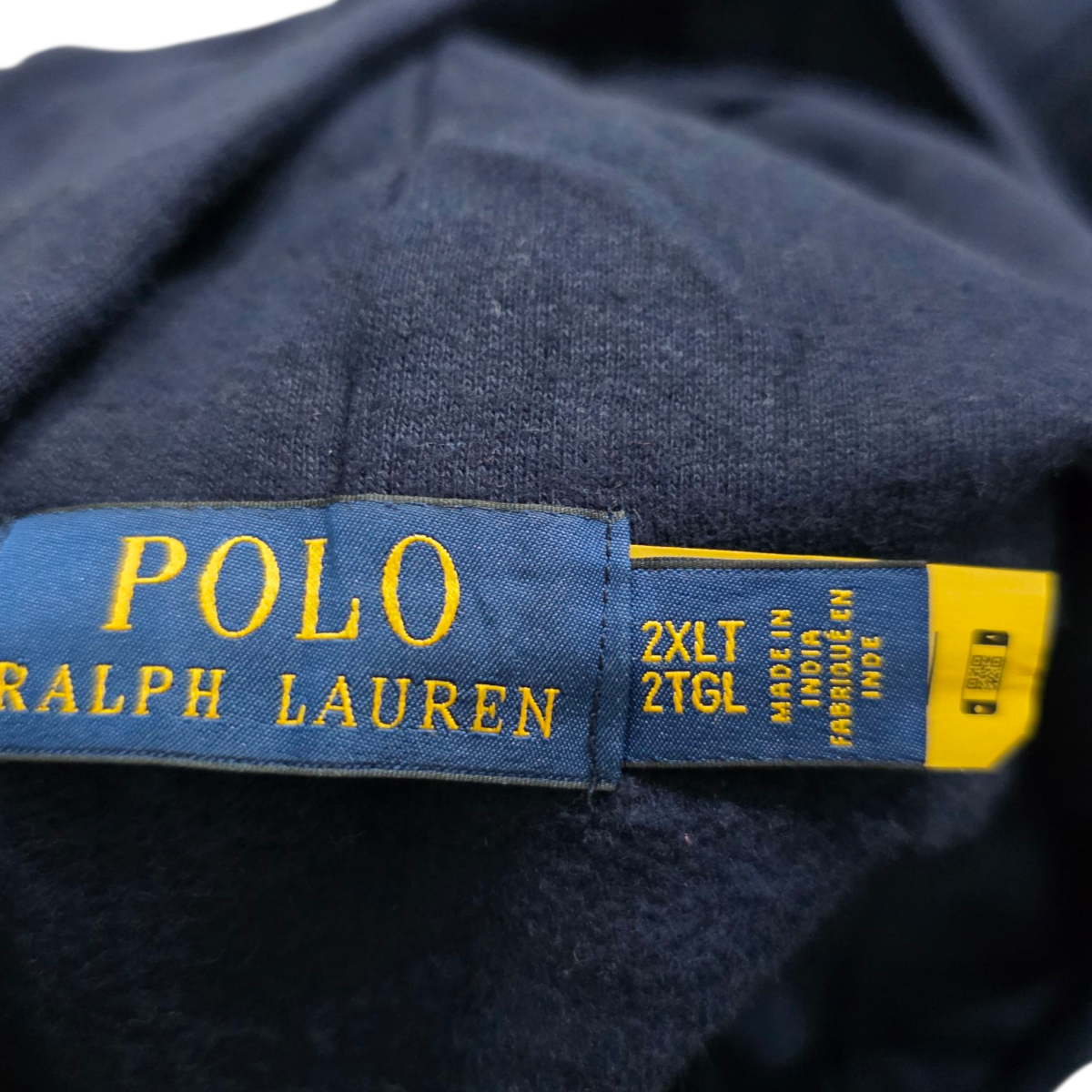 Sudadera Ralph Lauren 2xl Tall Azul Pony Rojo