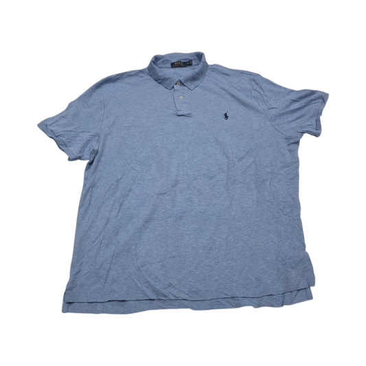 Playera Polo Ralph Lauren Xgrande Azul Claro Pony Azul