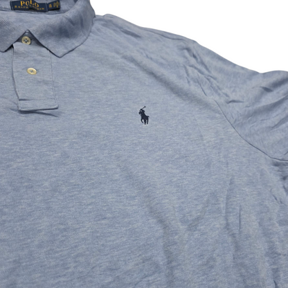 Playera Polo Ralph Lauren Xgrande Azul Claro Pony Azul