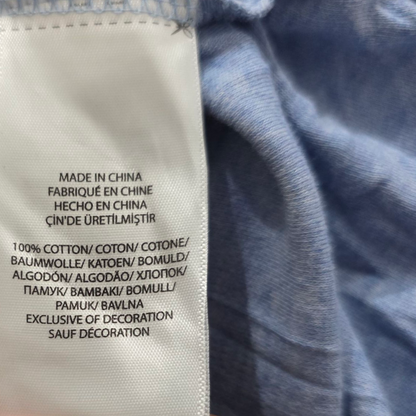 Playera Polo Ralph Lauren Xgrande Azul Claro Pony Azul