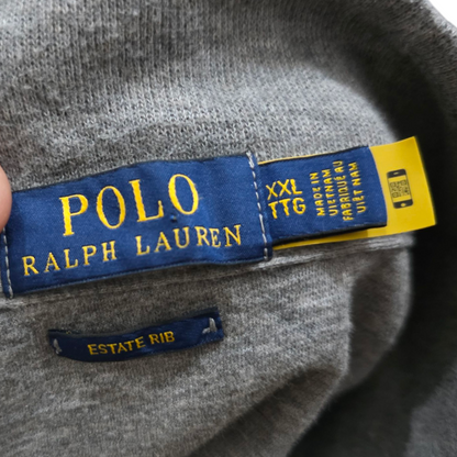 Sueter Ralph Lauren 2xl Gris Pony Colores Estate Rib