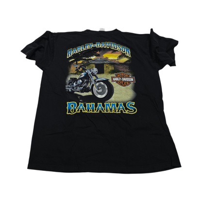 Playera Casual Bahamas Hraley Davidson Xgrande Xl Negro