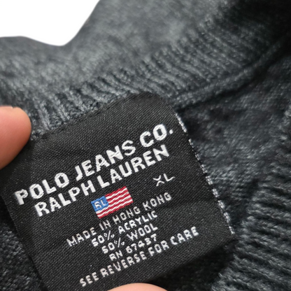 Sueter Ralph Lauren Xgrande Xl Gris