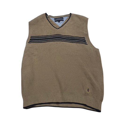 Chaleco Tommy Hilfiger Xgrande Xl Cafe Retro