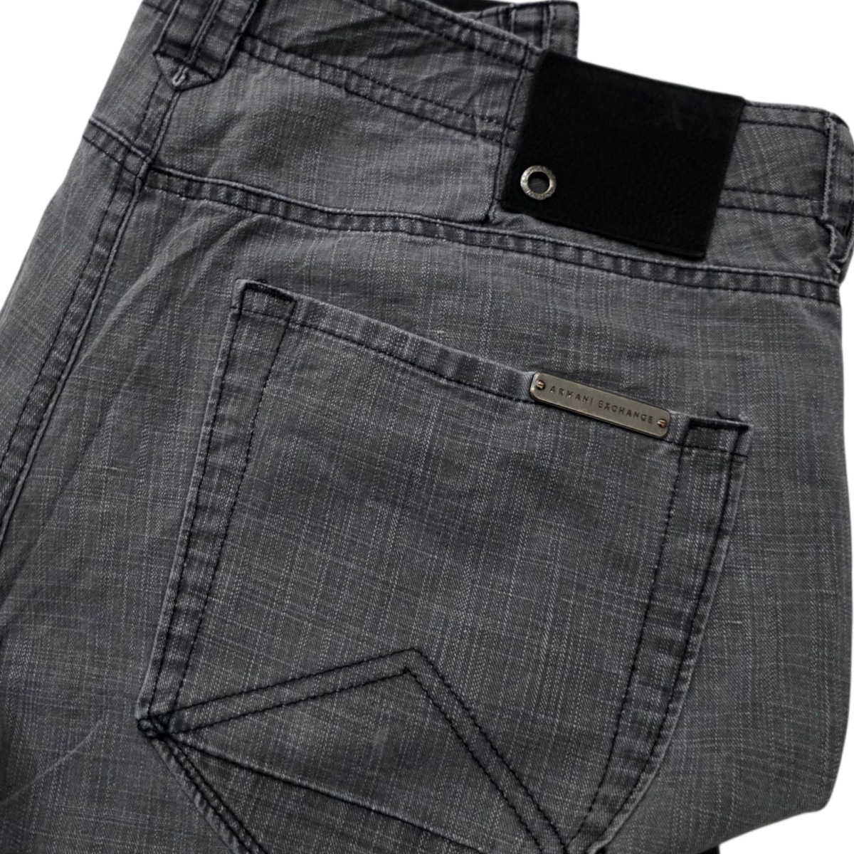 Pantalon Recto Armani Exchange Talla 32 Gris