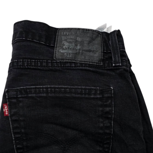 Pantalon Levis 512 Slimfit 33x30 Negro