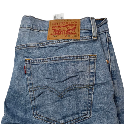 Pantalon Levis 505 36x30 Azul Claro