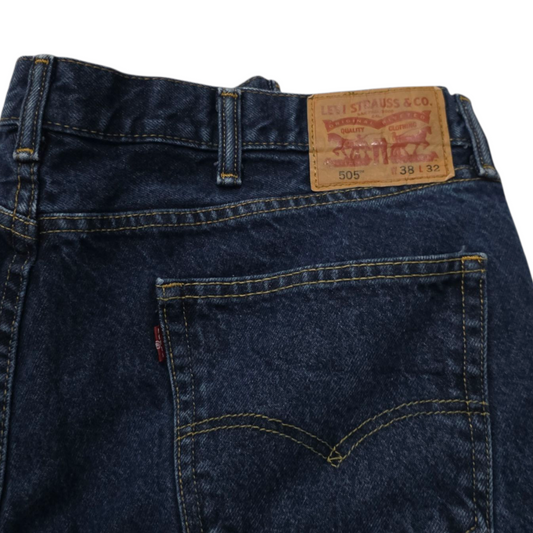 Pantalon Levis 505 38x32 Azul