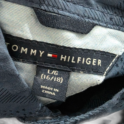 Camisa Tommy Hilfiger Adolescent L 16-18 Azul