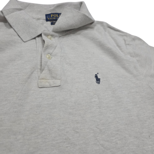 Playera Polo Ralph Lauren Gris Adolescent Xl 18-20